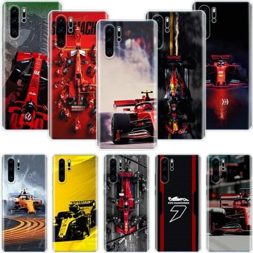 For Formula 1 F1 Car Phone Case For Huawei Honor 10 9 20 9X 8A 8X 8S 7A 7X Lite Pro 10i 20i Y5 Y6 Y7 Y9 2019 Cover Coque