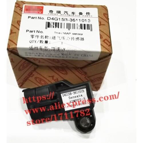 Engine Intake Air Pressure Sensor For Chery Tiggo 2/3x TMAP Camshaft Sensor D4G15B-3611015