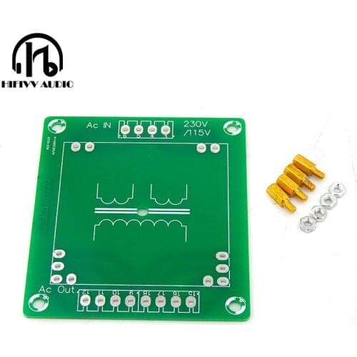 Hifivv audio Bingzi green square transformer m15 m25 15W 25W pcb mounting plate 2mm thickness free shipping