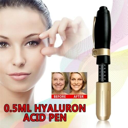 Hyaluron Acid Pen Wrinkle Remover Hyaluronic Gun Anti Wrinkle Atomizer Injection Syringe Skin Rejuvenation Salon Beauty Tools