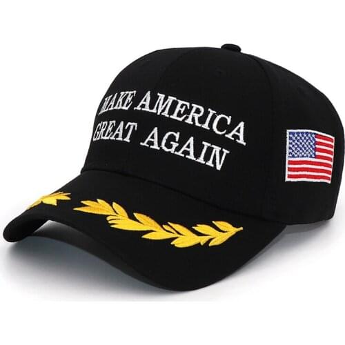 Donald Trump Hat ReElection Cotton Baseball Cap Embroidery Unisex Adjustable Baseball Cap Patriots Hat Gorras Para Hombre TG0004