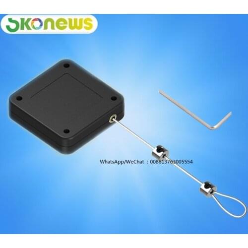 50 pcs 1.5 2 3 4meter cable Take-up box Anti-theft Cable for HTC VIVE Retractable Wire Pull Box Bracket Automatic Winder VR Head