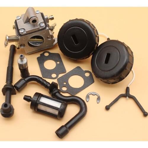 Carburetor Fuel Cap Hose Oil Filter Line Kit For STIHL MS180 MS170 017 018 Chainsaw Replace Zama C1Q-S57B Carb