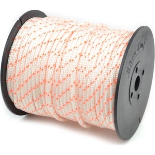 50m 3mm Nylon Pull Starter Rope Recoil Engine Start Cord for 430/520 Trimmer Cutter Chainsaws Lawn Mower Engine