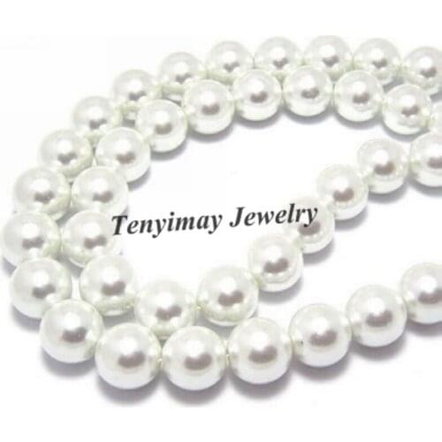 Wholesale 14mm White Imitation Pearl For DIY, Cheap Imitation Pearl Accessory Free Shipping