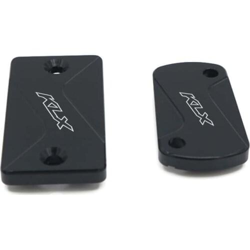 Motorcycle Front Rear Brake Fluid Reservoir Cover For KAWASAKI KX KLX KX125 KX250 KX250F KX450F KLX450R 125 250 450 F R Parts