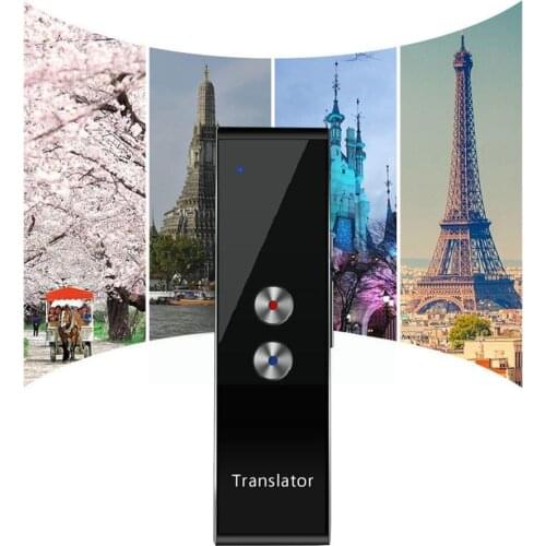 Portable Multi-language Voice Intelligent Translator, Voice Travel Transnational Communicatio Business Simultaneous Transla U4R9