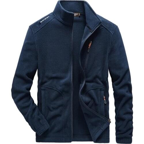 Casual Jacket Men Nice Spring Outwear Warm Fleece Coat Men Casual Outfits Tactical Army Jacket Coats Men 5XL Plus Size Clothing