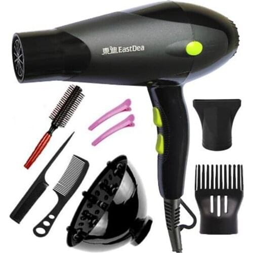 Salon wind, blue light, hot and cold wind does not hurt hair, high-power household hair dryer hair salon tools