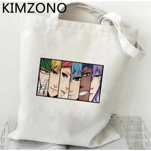 Kuroko No Basket shopping bag jute bag tote grocery bolsa shopper recycle bag bag ecobag reciclaje fabric shoping custom