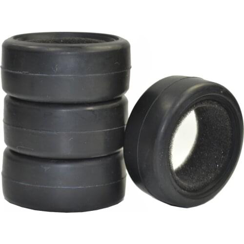 4pcs RC 1/10 Soft Drift Tires With Sponge Liner For Traxxas HSP Tamiya HPI RC On Road Drift Model Car Tires Wheels Rims