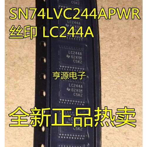 10PCS SN74LVC244A SN74LVC244APWR LC244A TSSOP20