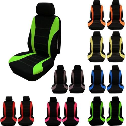 4pcs/set Car seat Cover Protector Seat Comfortable Dustproof Headrest Front Seat Covers