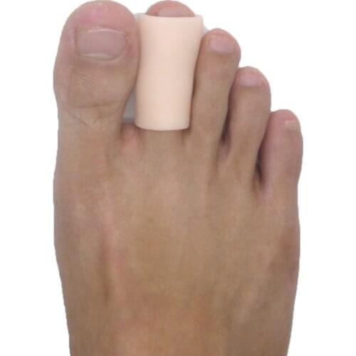 4pcs Soft Gel Bunion Splint Thumb Separator Toe Separator Hallux Protector Pad Bunion Adjuster Foot Care Tool D0204