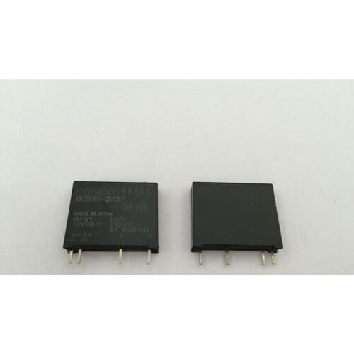 5PCS/Lot G3MB-202P-12VDC G3MB-202P 12V DC-AC SSR IN 12VDC Out 240VAC 2A Solid State Relay