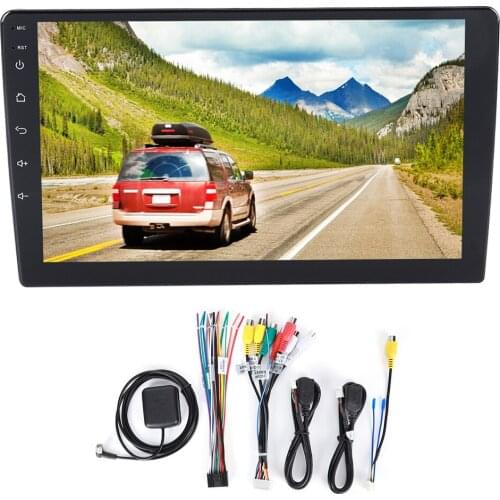 Araba aksesuar 1Din Car MP5 Player 9in Touch Screen WiFi Bluetooth Handsfree FM Stereo Audio Video for Android 8.1