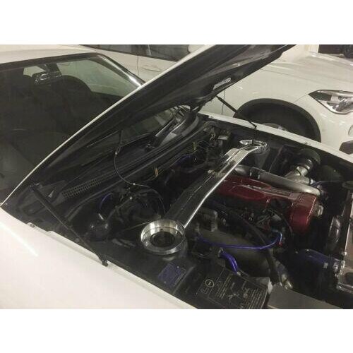 For Nissan Skyline GT-R R33 1995-1998 Front Bonnet Hood Modify Gas Struts Carbon Fiber Spring Damper Lift Support Absorber