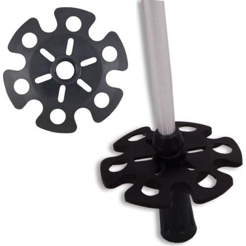 HewolfRubber Tip End Cap Hammer Snowflake Basket for Walking Trekking Pole Stick Hammer Lightweight Walking Stick accessory
