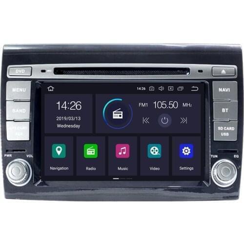 IPS DSP Android 10 4G 64G Car GPS RADIO for Fiat Bravo 2007 2008 2009 2010 2011 2012 DVD PLAYER Multimedia Stereo Navigation PC