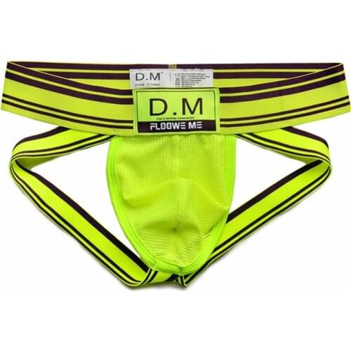 Male underwear gay underpants mens thong jockstrap breathable mesh tanga hombre underwear men string homme erotic underwear men