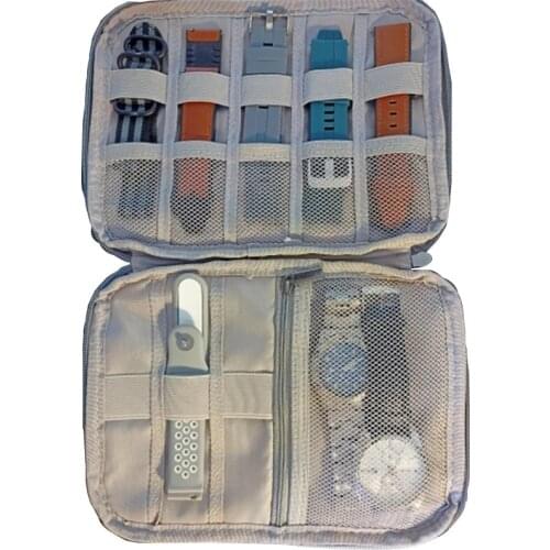 Watch Organizer Portable Box Watchband Multifunction Storage Case for Apple Watch Band Box Pouch Watch Straps Holder Bag Durable