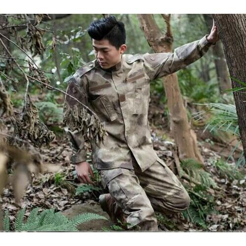 Tactical Us Army Special Forces GROUP A-TACS camo Combat Uniform Military Costume 5605101