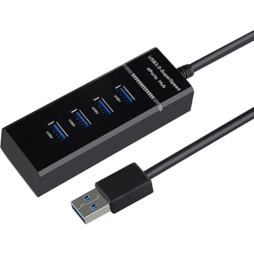 4 Port USB 3.0 Ultra Slim Data Hub for Laptop Notebook