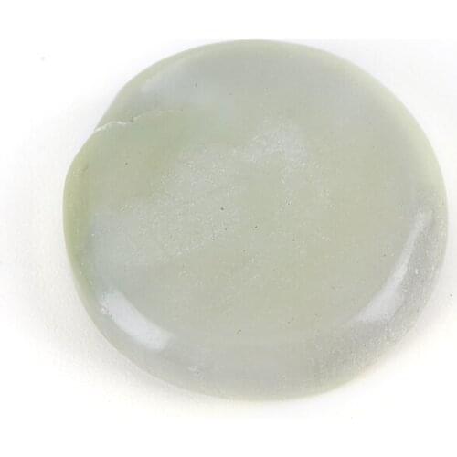 High Quality 1pcs Adhesive Pallet Stand Holder Fake Eye lash Makeup Tool Round Jade Stone Eyelash Extension Glue