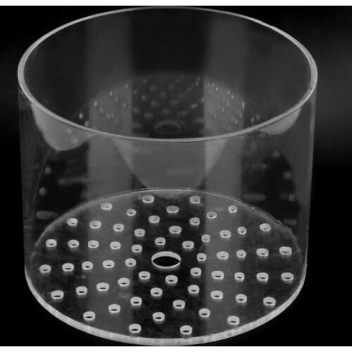 Acrylic Coral Feeder Cover Transparent Coral Feeder Cover Anti-Feeding Shrimp for Aquarium Fish Tank