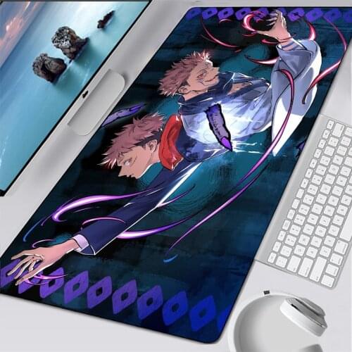 Anime Jujutsu Kaisen Yuji Itadori Gojo Satoru Large Mouse Pad Gaming Computer Desktop Mat Carpet Play mat give boy Gift Manga