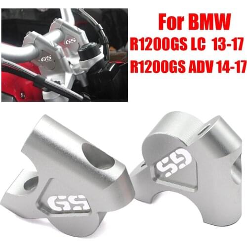 For BMW R1200GS LC 13-18 R1200GS LC Adventure ADV R1250GS Motorcycle Handle Bar Clamp Raised Extend Handlebar Mount Riser