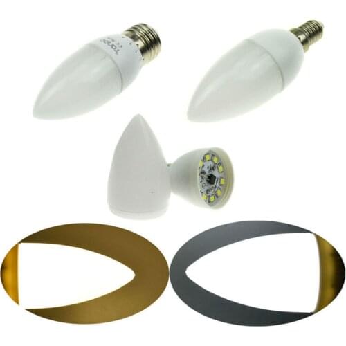 E14 E27 B15 B22 Led Spotlight Bayonet LED Candle Light 3W Bulb Lamp 2835 SMD Energy Saving Lighting AC 220V For Home Decoration