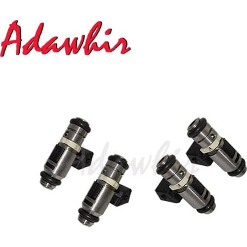 4pcs Fuel injector nozzle for Fiat Doblo Palio Panda Punto Seicento Siena Strada Lancia Y 1.1 1.2 iwp095 0280158169 75112095