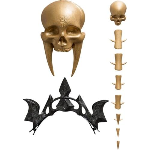 Fate Grand Order Cosplay FGO Ereshkigal Lancer Rin Tohsaka Necklace Pendant Brooch Tiara Circlet 3pcs Set