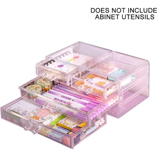 Table Storage Box Rack Book Document Pencil Storage Holder Multilayer Expanding Box School Office Stationery Desktop Organizer