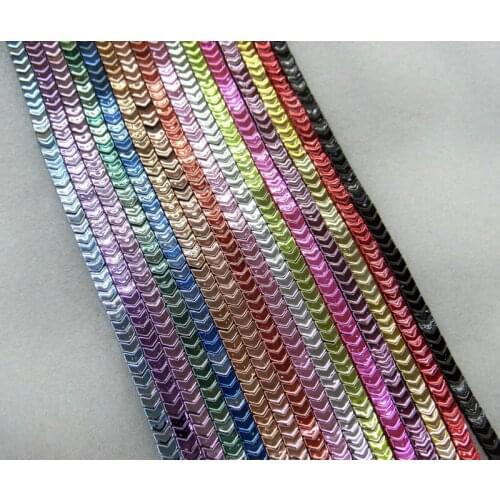 Wholesale Natural Quartz crystal Titanium Multicolored Hematite Gem Beads for diy making jewelry Accessories 15