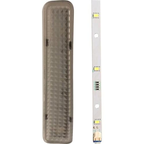 Original LED Light Bar & Cover for RONGSHENG/ HISENSE Refrigerator Parts LED Strip Light E349766 MDDZ-162A 1629348 DC12V 2W