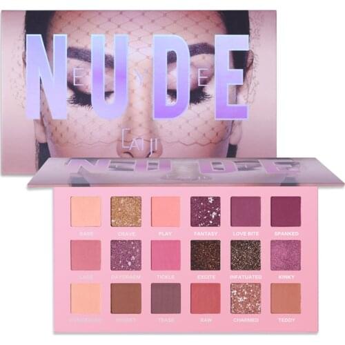 CAIJI Eyeshadow Palette 18 Colors 100% AUTHENTIC 2021 NEW Eye Shadow Pumpkin Earth Color Eye Shadow Pearly maquillaje