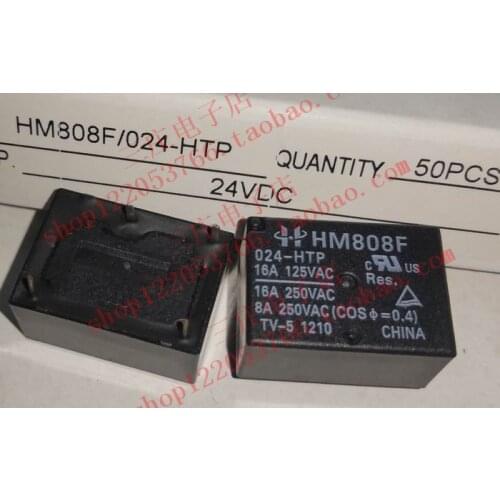 Relay HM808F 024-HTP 7520-1A-24V-16A