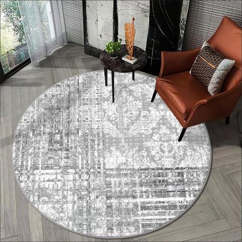 Modern white grey carpet Living Room Kitchen round carpet living room carpets grey patterns high quality Free Shipping carpet
