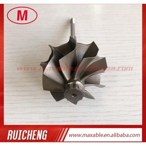 TD04HLR reverse 45.65X52mm 9 blades turbocharger turbo turbine shaft /turbo wheel /turbo shaft