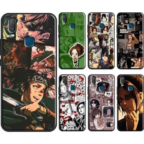 Hange Zoe Attack on Titan Cover For Vivo V20 SE Y11 2019 Y1S Y12 Y17 Y30 Y50 Y81 Y91C V11 Y20 i V17 Neo Phone Case