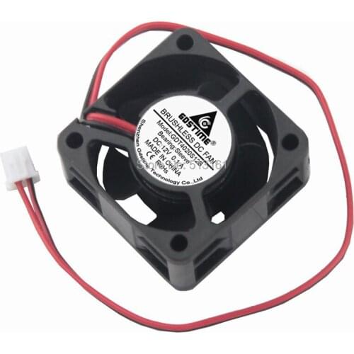 1 Piece Gdstime Mini DC 12V 4cm 40x20mm 4020S 2Pin Brushless PC CPU Cooler Cooling Fan 40mm