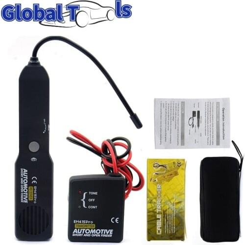 2021 Automotive Short Cable Tracker & Open Wire Finder Universal EM415 PRO 6-42V DC Find Car Short Circuit Wire Diagnostic Tool