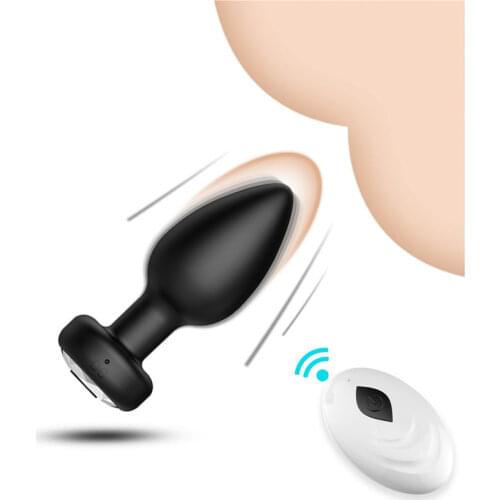 Anal Vibrators Butt Plug Vibrator Male Prostate Massager Adult Sex Toys for Men Woman Gay Erotic Toys