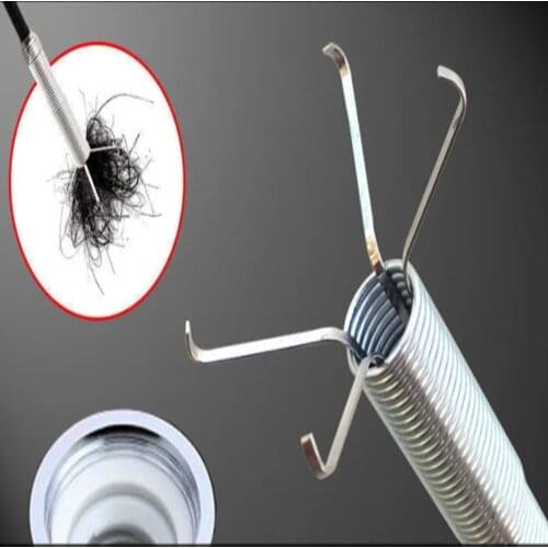 HOT 60/90/160cm Spring Pipe Dredging Tools Drain Snake/Cleaner Sticks Clog Remover Cleaning Tools Household for Kitchen Sink