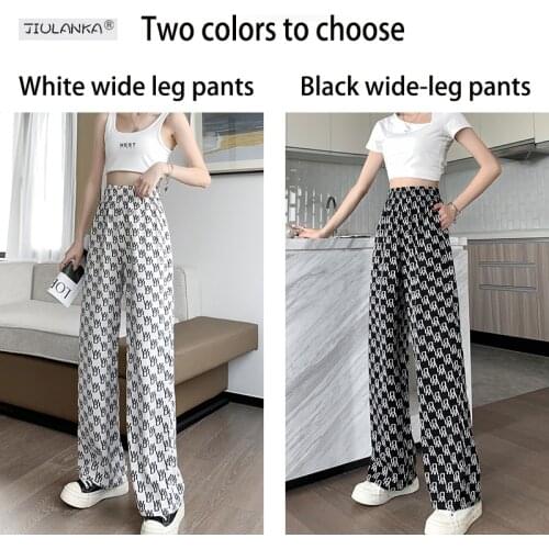 Женские свободные брюки JIULANKA China At AliExpress