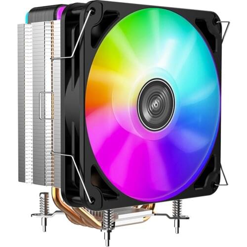 Jonsbo MX400/CR1200 CPU Cooler Tower CPU Cooling Fan 4 Heat Pipes 4PIN PWM ARGB Cooling Fans Heatsink Radiator for Desktop PC