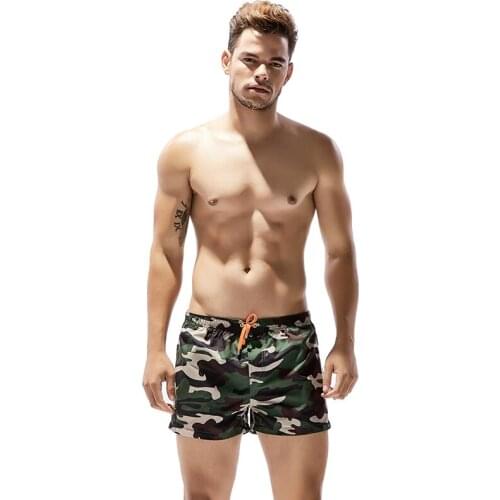 Brand Quick Dry Camouflage Men Swim Shorts Surfing Beach Short Maillot De Bain Mens Water Sport Surf Swimwear Camo Board Shorts