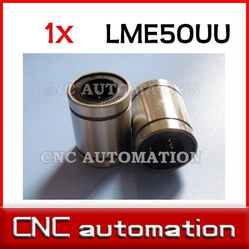 LME50UU 50mm Linear Ball Bearing Bush Bushing New for 50mm linear rail radial shaft